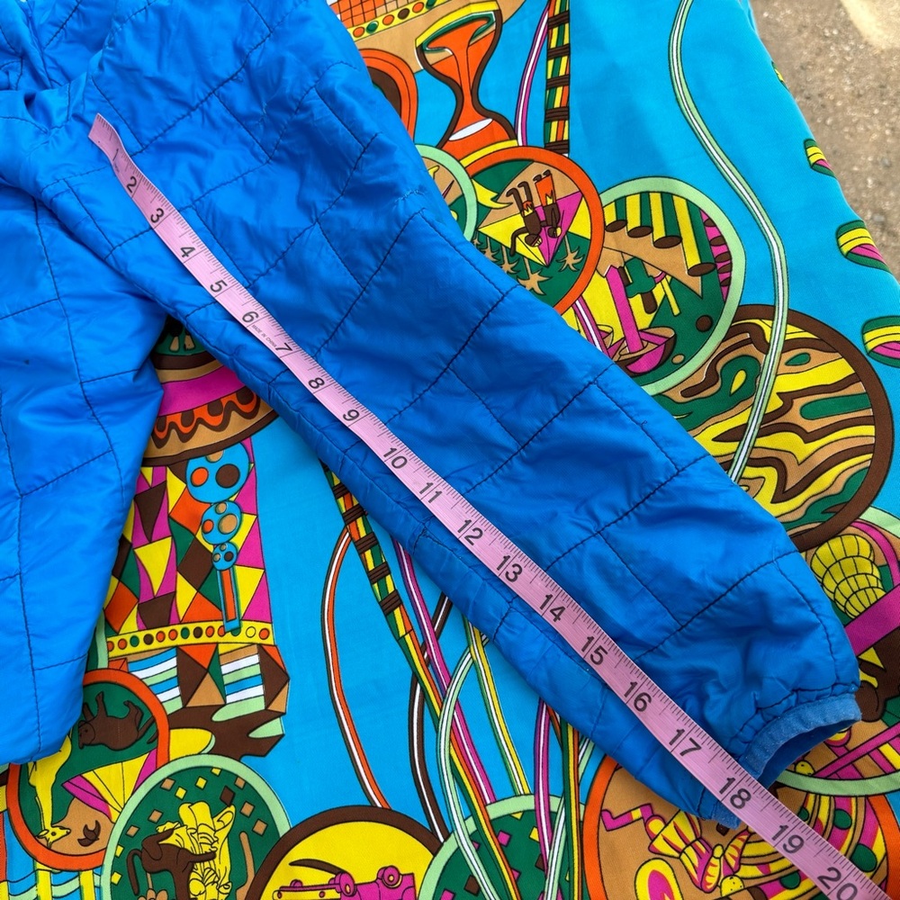 Patagonia Kids Full Zip Blue Quilted Nano Puff Jacket Size Large 12 - Picture 13 of 14